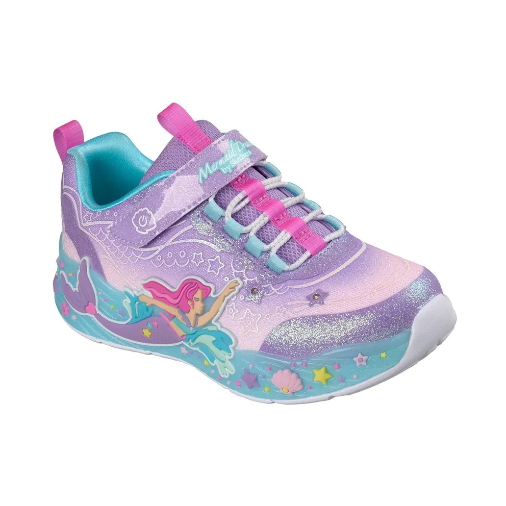 Skechers S-Lights: Mermaid Dreams Sneaker Lavendel
