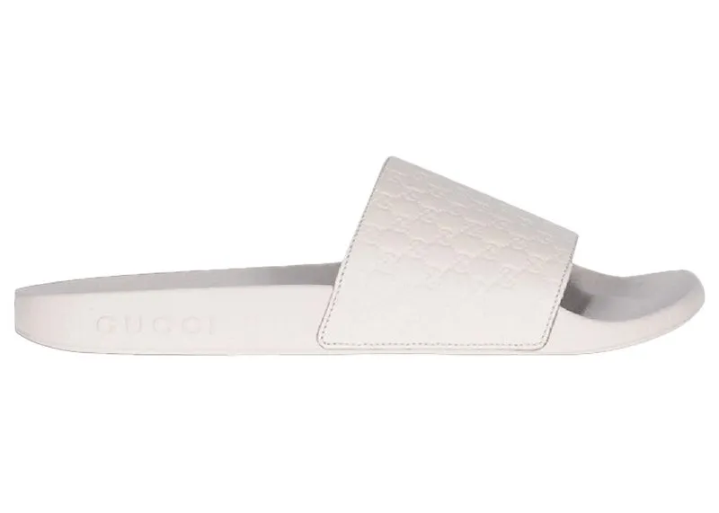 Gucci Microguccissima Slide White (567115 BMJ00 9522)