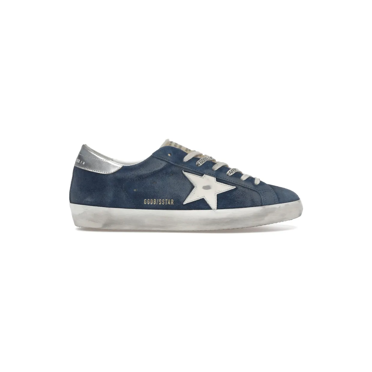 Golden Goose Super-Star Aviator Blue Cream Silver (GMF00101.F007531.50937)