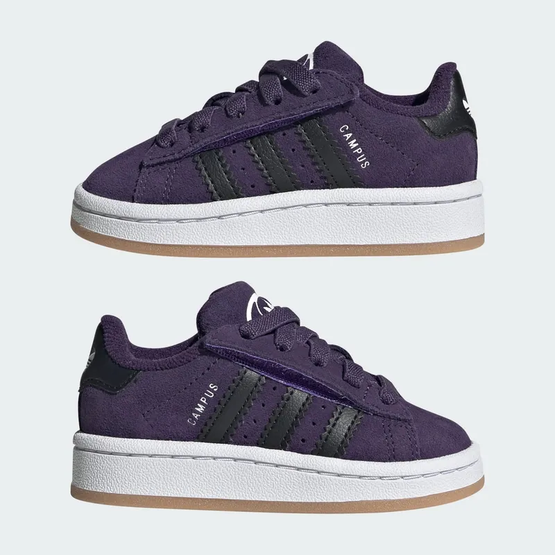 Adidas Campus 00s Comfort Closure with Elastische Veters Aurora Plum / Core Black / Cloud White (JQ8561)