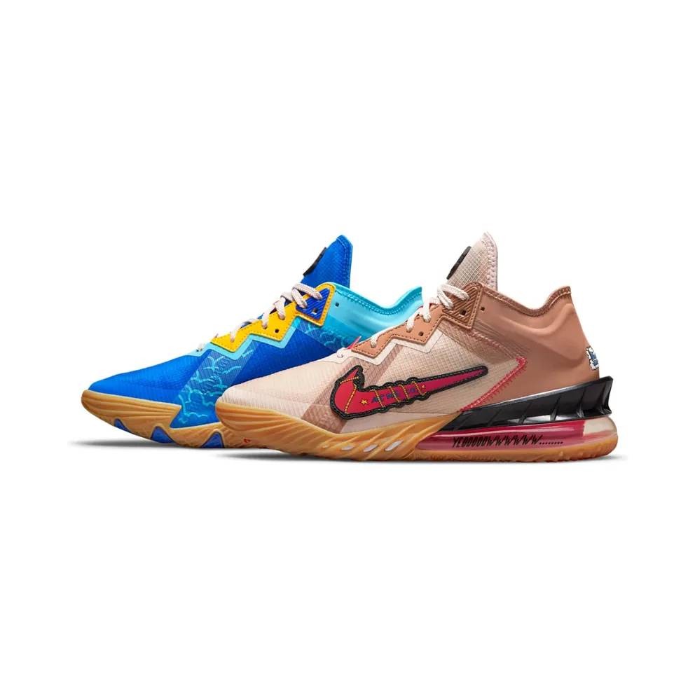 Nike LeBron 18 Low Wile E. x Roadrunner (2021) (CV7562-401)