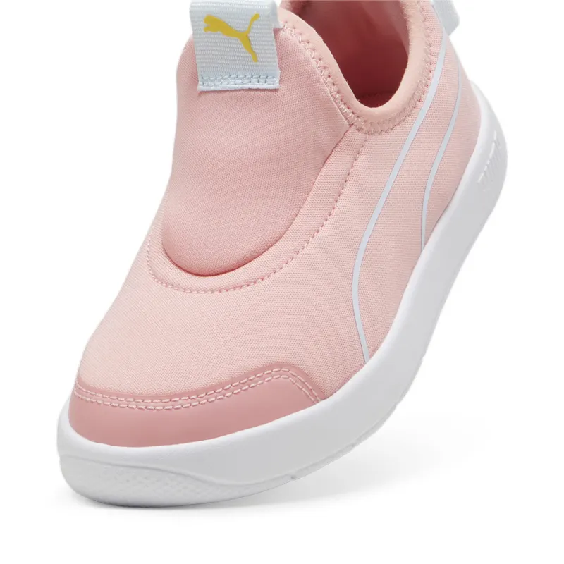 Puma Courtflex v3 “Peach Smoothie / Icy Blue” (398880_02)