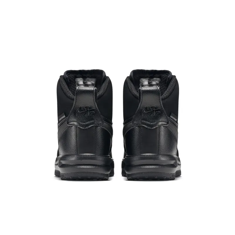 Nike Lunar Force 1 Sneakerboot Black (GS) Black/Metallic Silver (706803-002)
