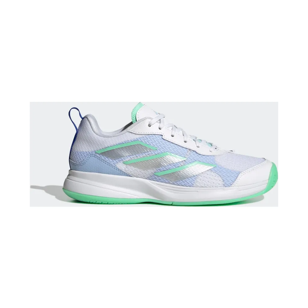 adidas Avaflash Low Tennisschuh Cloud White / Silver Metallic / Pulse Mint (HP5272)