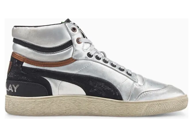 Puma Ralph Sampson Mid Metallic Zwart/Zilver (383992-01)
