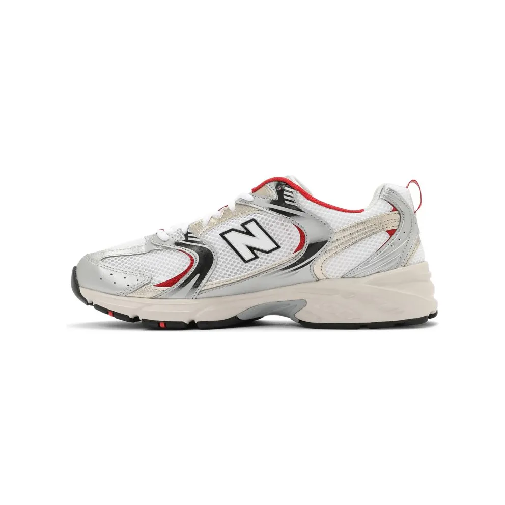 New Balance 530 White Grey Red (MR530ZNR)