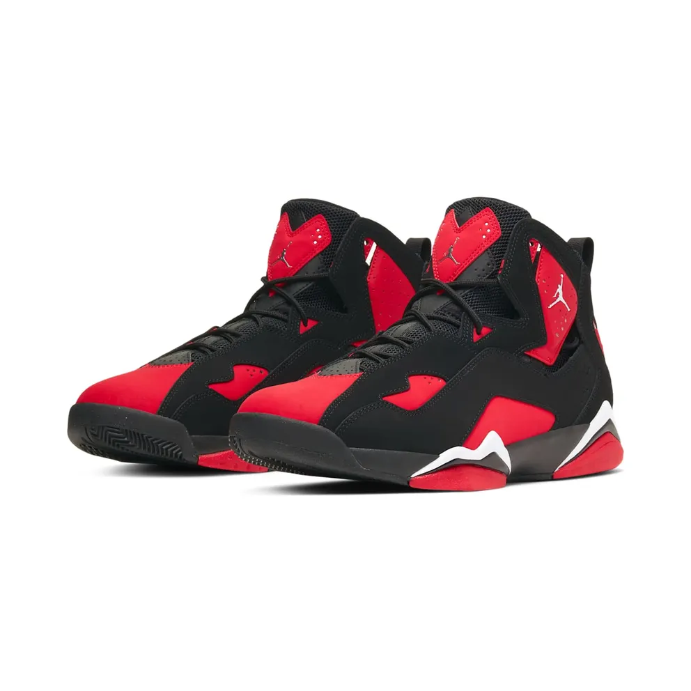 Jordan True Flight Black Red Black/Chrome-University Red (CU4933-001)