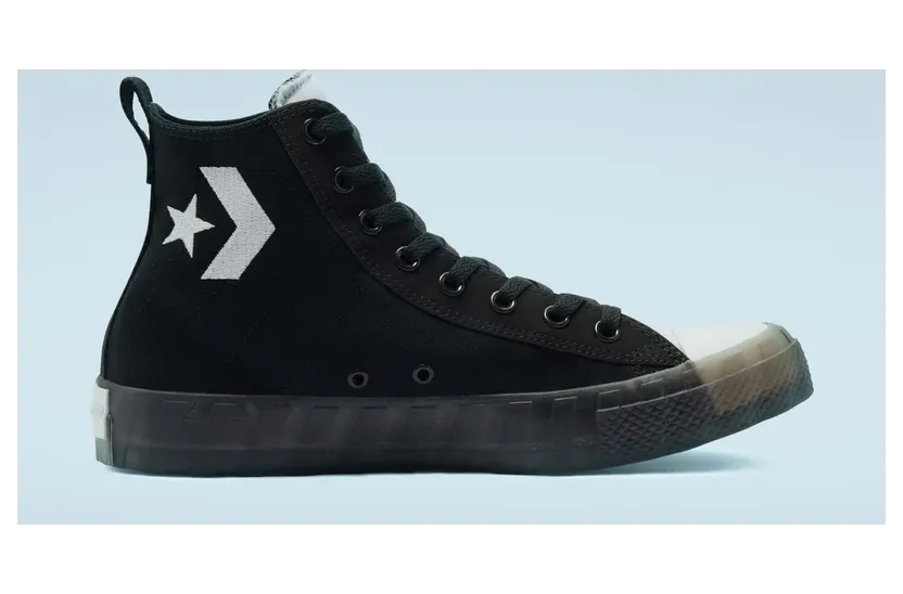Converse UNT1TL3D High ‘Not a Chuck – Black’ Black/Black/White (169467C)