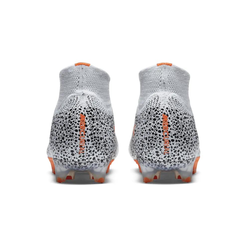 Nike Mercurial Superfly 7 Elite CR7 FG Safari White/Black-Total Orange (CQ4901-180)