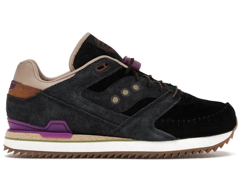 Saucony Courageous Moc Lapstone & Hammer Two Rivers Black Sand Black/Black (S70506-1)