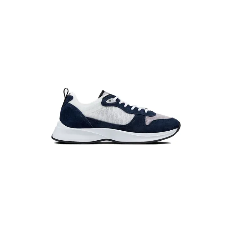 Dior B25 Runner Navy Oblique Suede