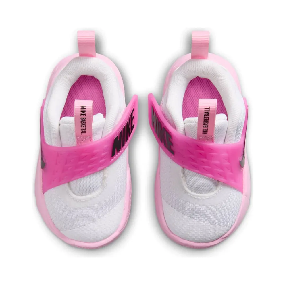 Nike Team Hustle D 12 TD ‘White Pink Rise’