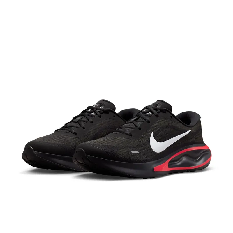 Nike Journey Run Black/Dark Smoke Grey/Red Orbit/White (FN0228-013)