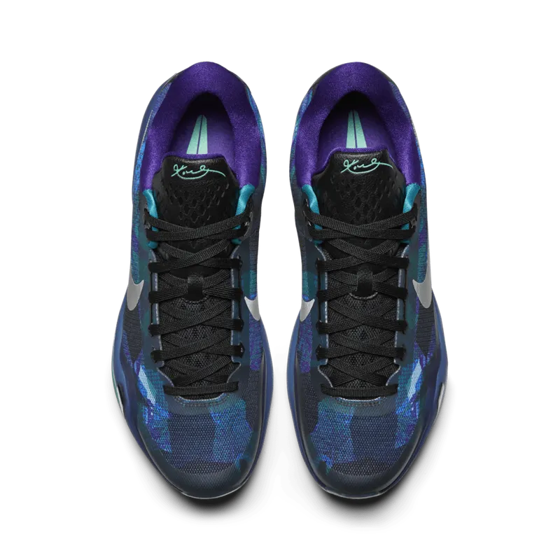 Nike Kobe 10 Peach Jam Emerald Glow/Reflect Silver-Court Purple (705317-305)