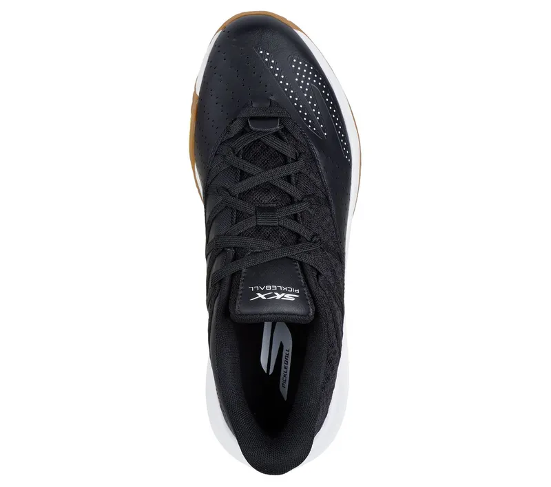 Skechers Relaxed Fit: Viper Court Rally Sneaker Black/White