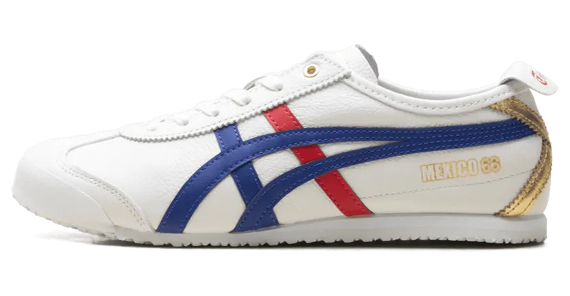 Onitsuka Tiger Mexico 66 “White Blue Red Metallic Gold” (1183C692-100)