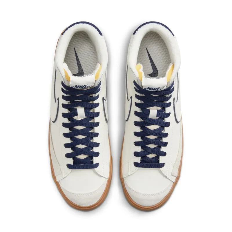 Nike Blazer Mid 77 PRM Sail Navy Gum (DQ7672-100)