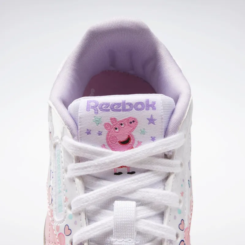 Adidas Peppa Pig Classic Leather Light Pink / Cloud White / Purple Glow (GZ6483)