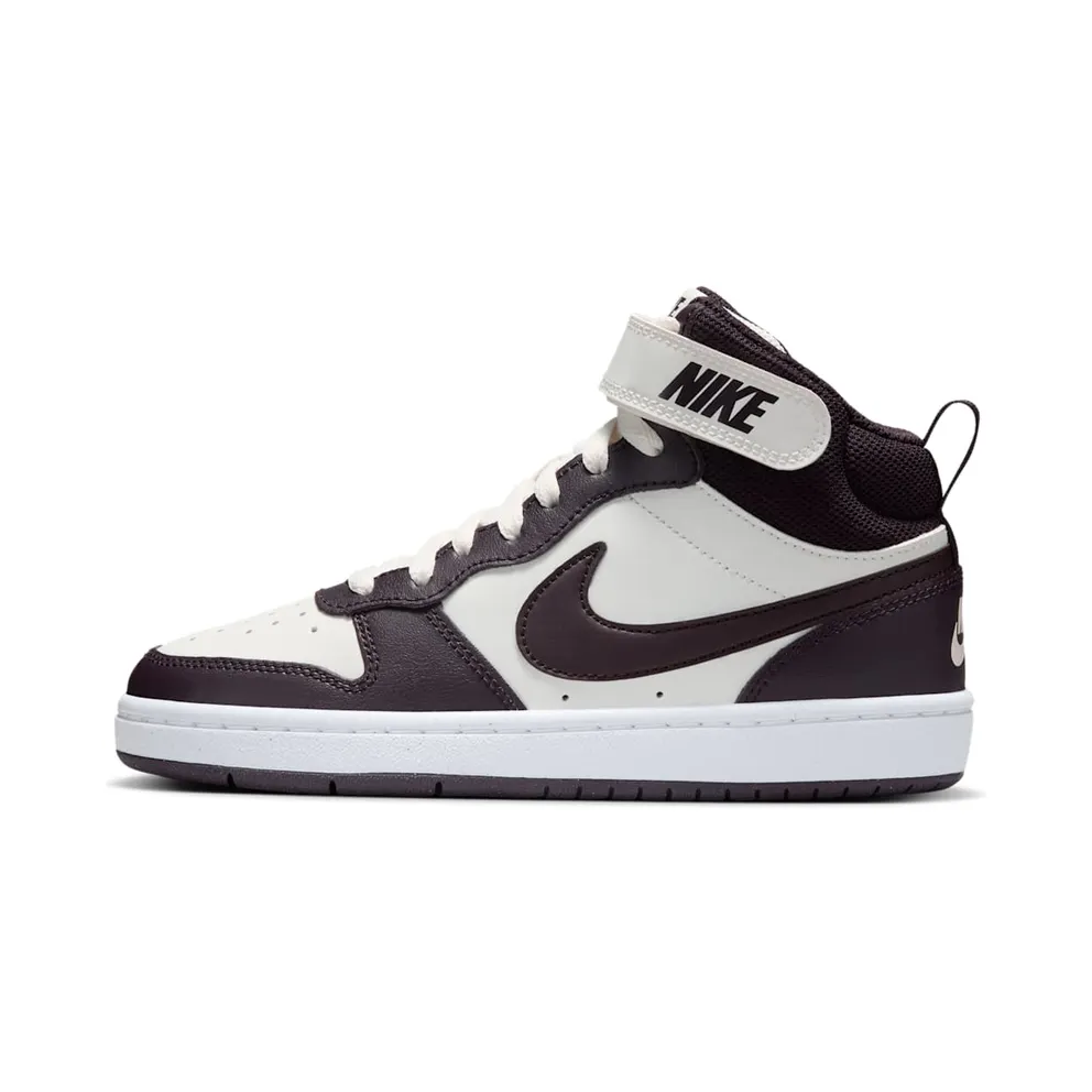 Nike Court Borough Mid 2 Sail White Burgundy Ash (CD7782-126)