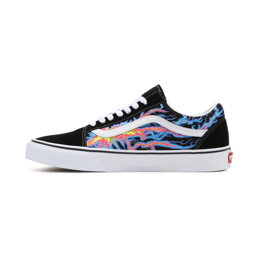 VANS Electric Flame Old Skool Shoes Black (VN0A5KRFB03)