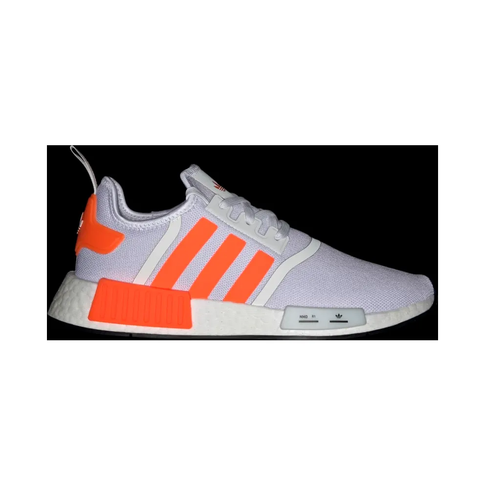 Adidas NMD_R1 Cloud White / Solar Orange / Core Black (HQ4463)