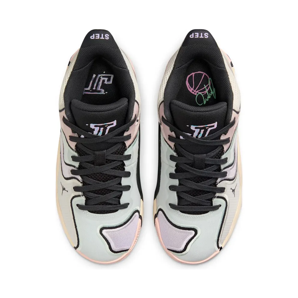 Jordan Tatum 3 GS Sidewalk Chalk “Anthracite / Orange Pearl / Barely Green / Pale Ivory” (HF3136-008)