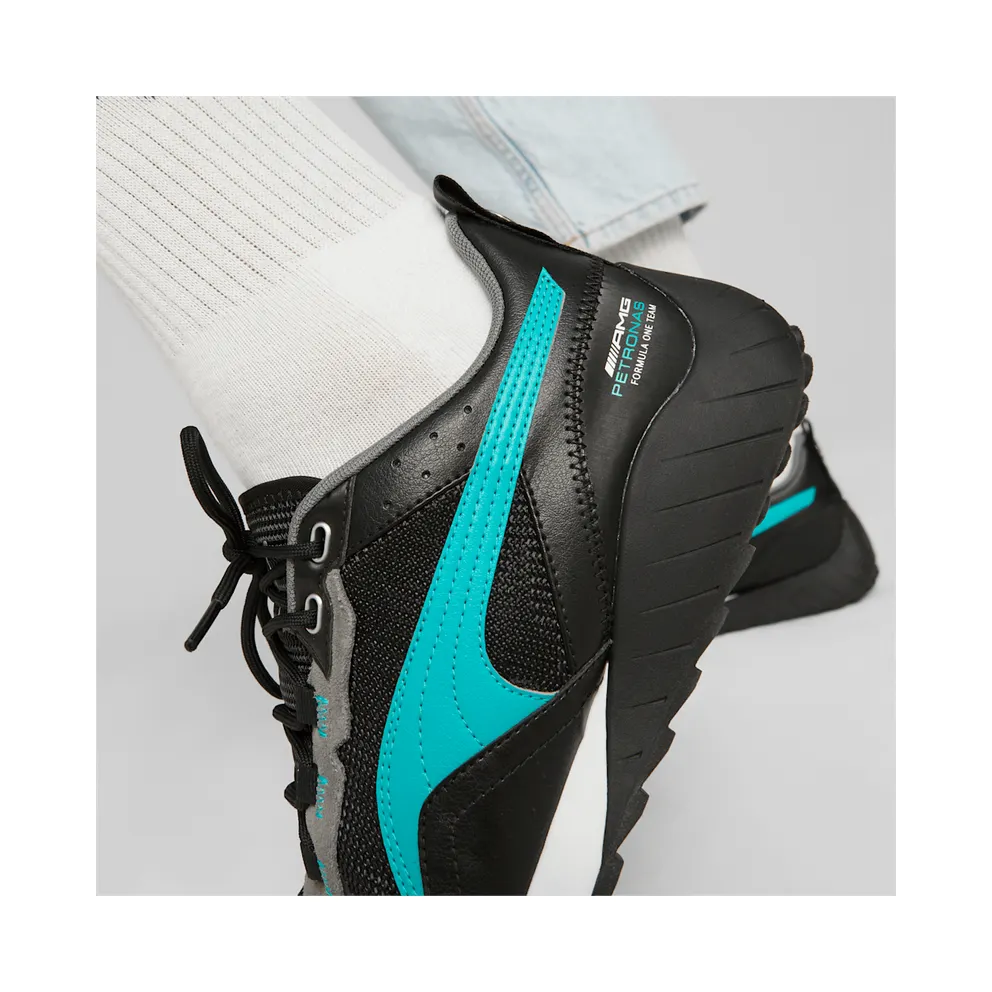 Puma Mercedes-AMG Petronas Motorsport Speedfusion 2 Motorsport Shoes Black/Green (30747802)