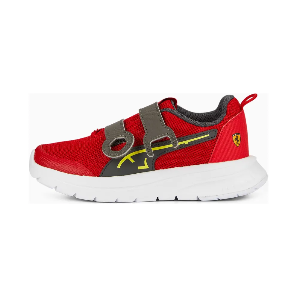 Puma Scuderia Ferrari Evolve PTC V Motorsportschuhe für Kinder Schwarz (307586-02)