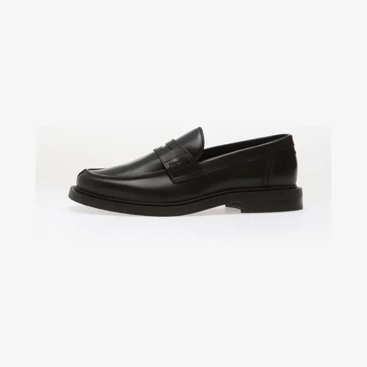 Sneakers Filling Pieces Loafer Polido Minimum Matte Black (112611303358130)