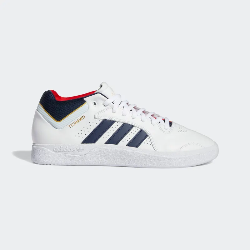 adidas Tyshawn Jones Cloud White / Collegiate Navy / Gold Metallic (GY3663)