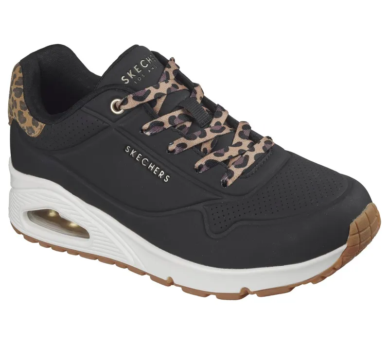 Skechers UNO – Jungle Nite Sneaker Black/Luipaard
