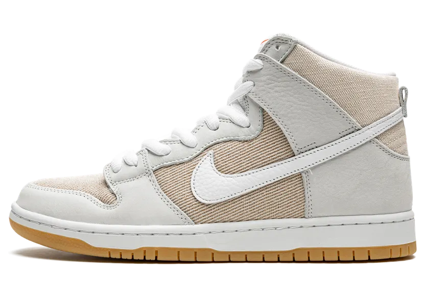 Nike SB Dunk High Unbleached Pack Orange Label Natural (DA9626-100)