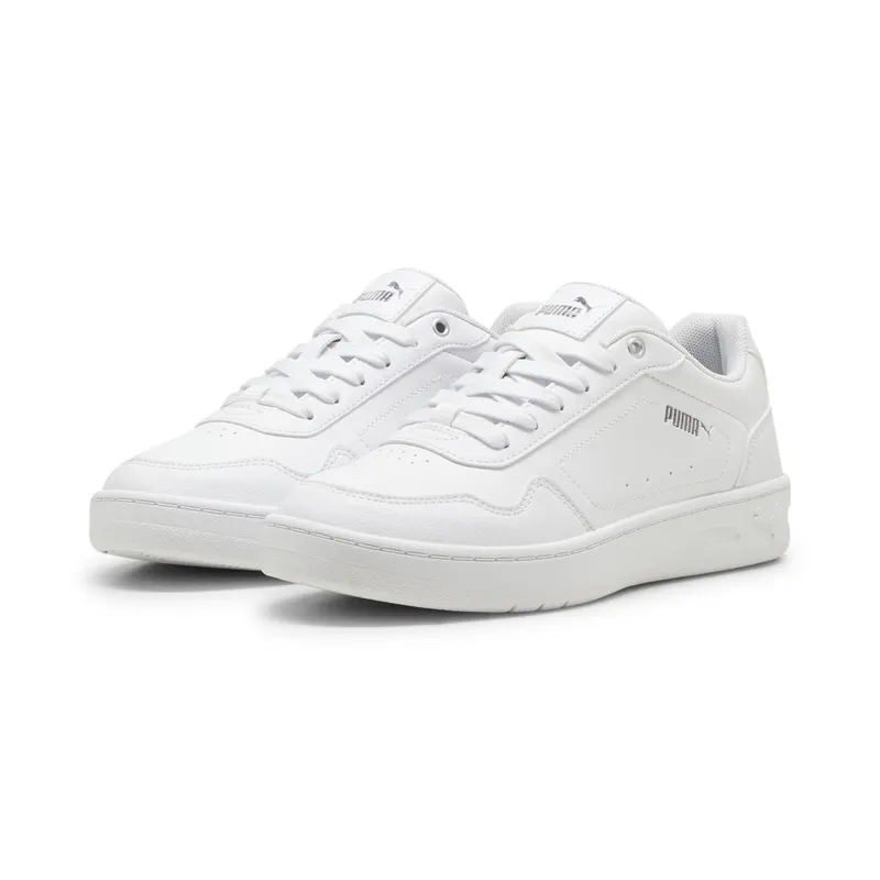 Puma Court Classy “Puma White / Puma Silver” (395021_01)