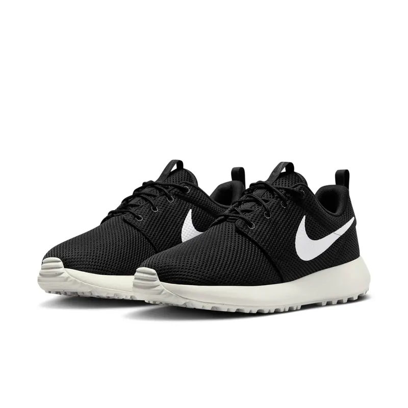 Nike Roshe Golf Next Nature “Black White Gum Medium Brown Wolf Grey” (DV1202-002)