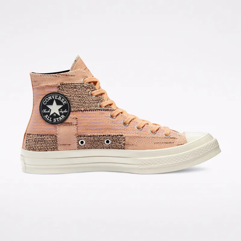 Converse Patchwork Chuck 70 High Top Peach/sheer Lilac/egret (170058C)
