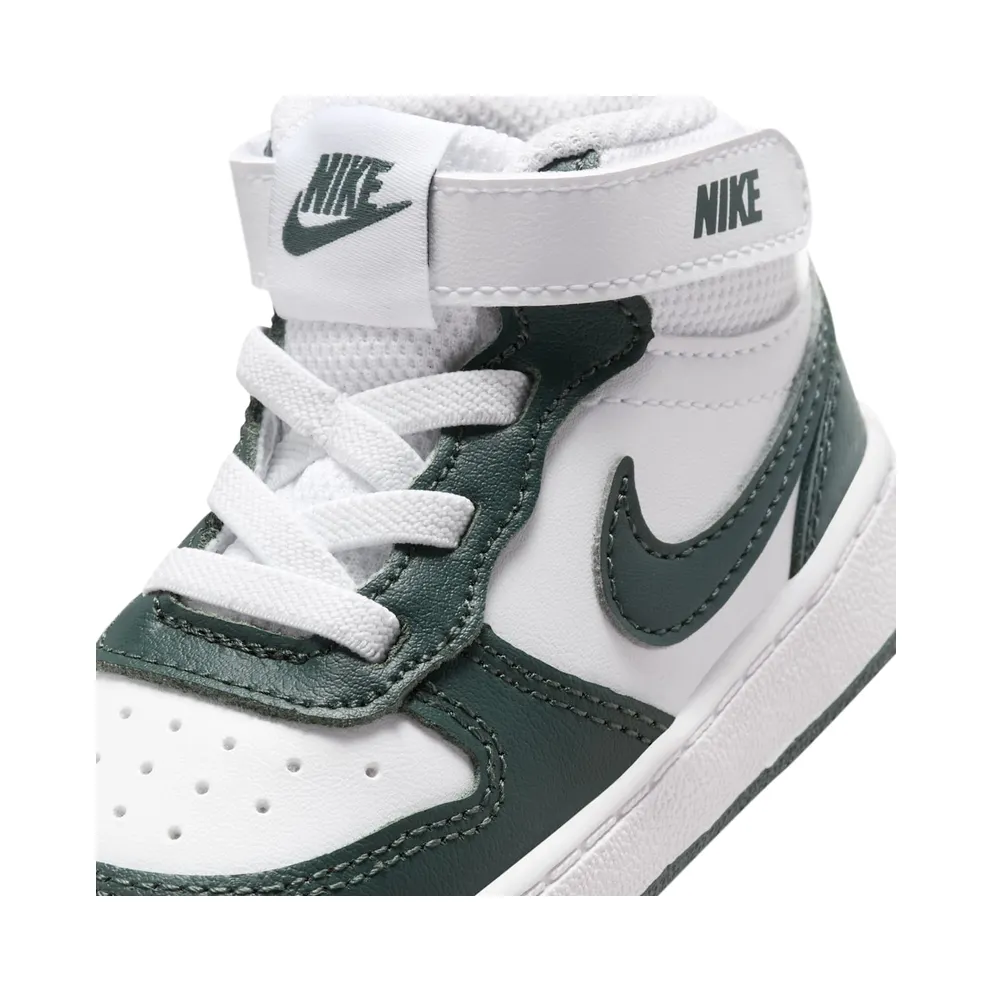 Nike Court Borough Mid 2 White Vintage Green (CD7784-119)