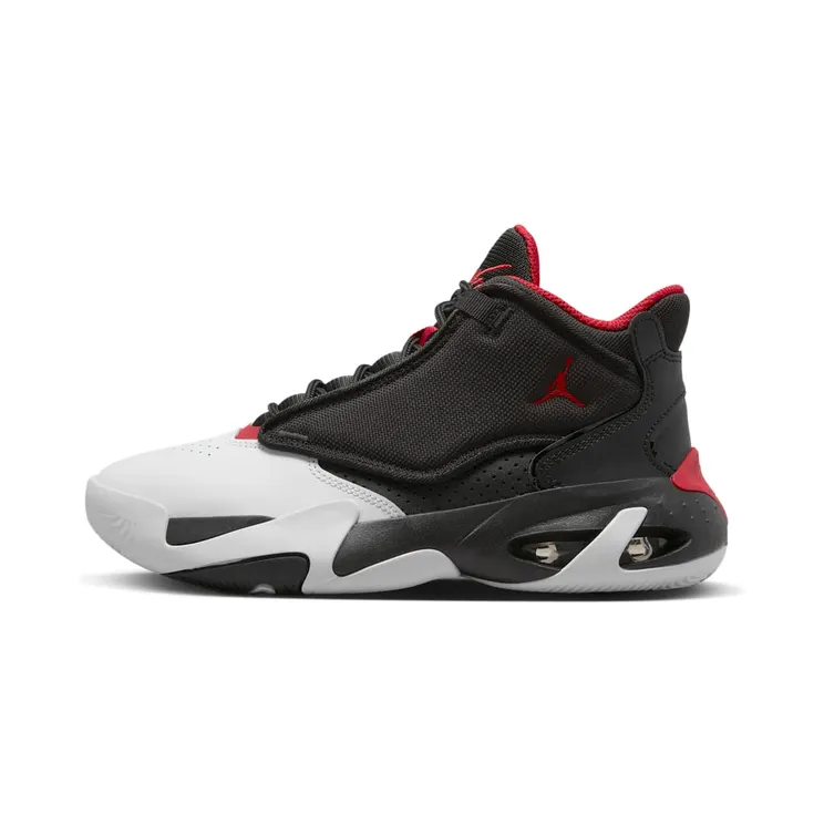 AIR Jordan MAX AURA 4 GS “Black / White / Gym Red” (DQ8404-061)