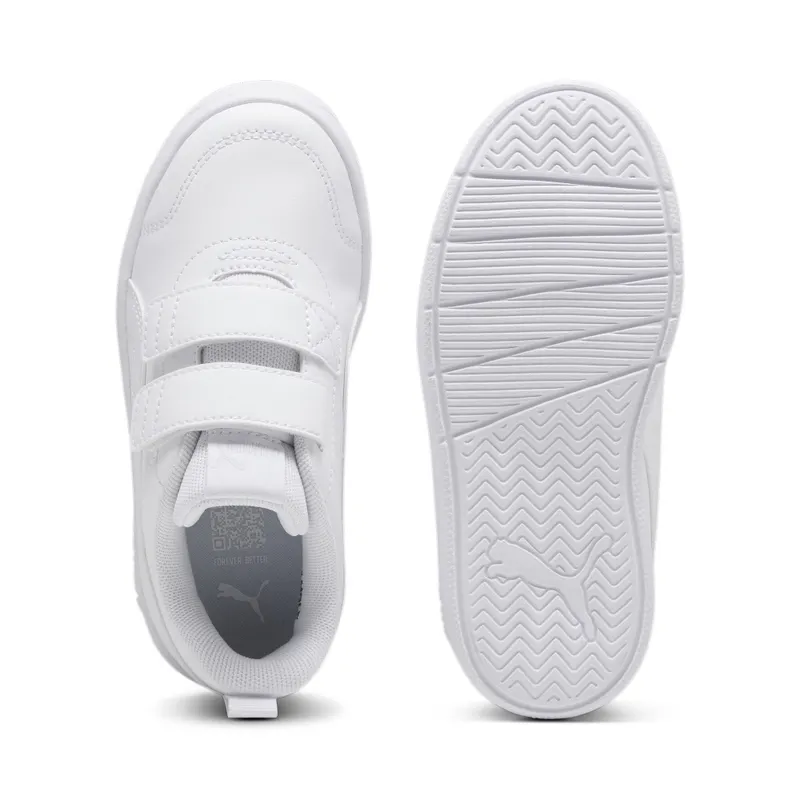 Puma Courtflex V3 “Puma White / Puma White / Silver Mist” (397642_02)