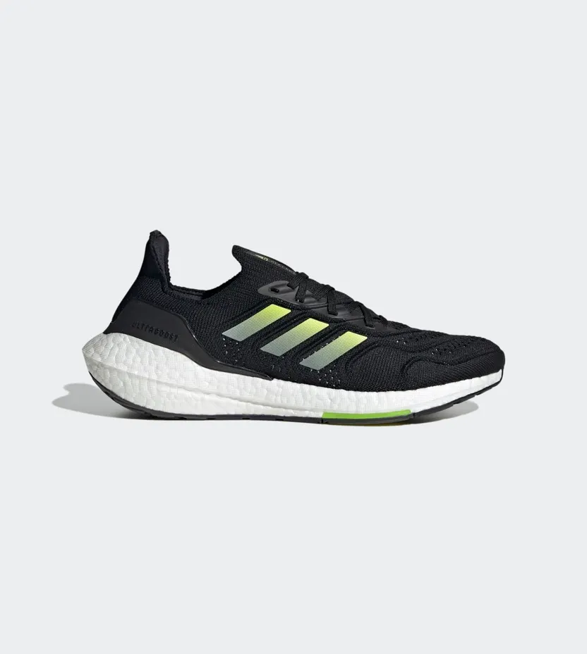 adidas Ultraboost 22 HEAT.RDY Core Black / Solar Yellow / Cloud White (H01172)