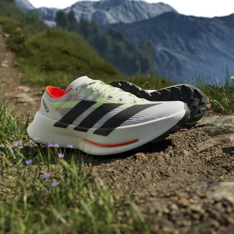 Adidas AGRAVIC SPEED ULTRA 2 – Mannen Cloud White / Core Black / Semi Impact Orange (JS3534)