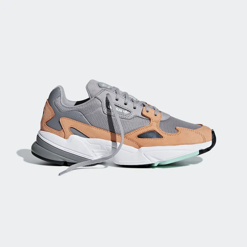 adidas  Falcon Light Granite Easy Orange (W) Light Granite/Light Granite/Easy Orange (B28130)