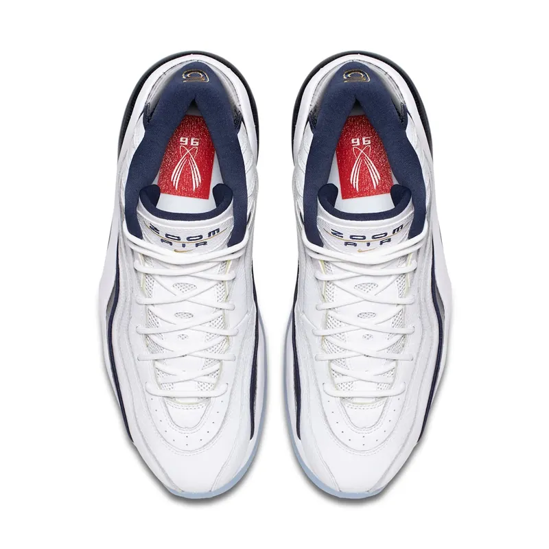 Nike Air Zoom Flight 96 Olympic (2016) White/Metallic Gold-White-Midnight Navy (884491-103)