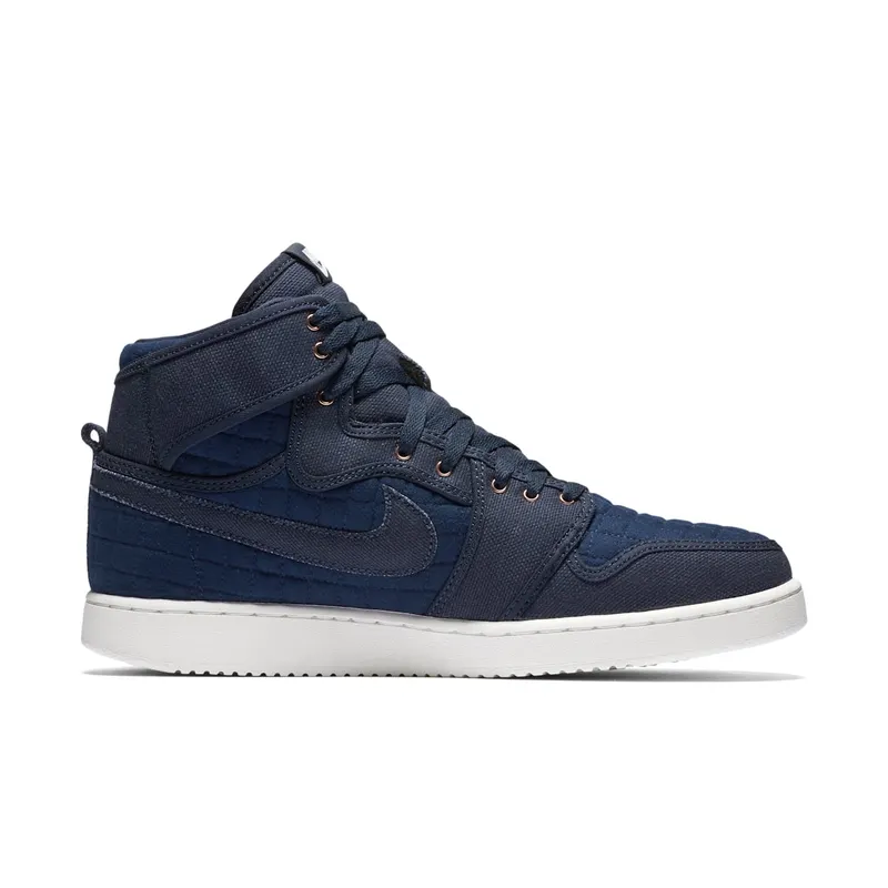 Jordan 1 Retro AJKO Blue Quilted Obsidian/White-Metallic Red Bronze (638471-403)