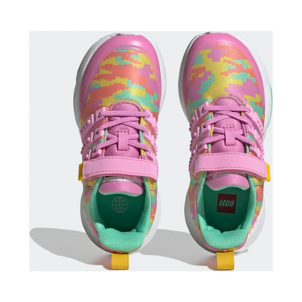 Adidas adidas x LEGO® Racer TR21 Elastic Lace and Top Strap Bliss Orchid / Bliss Orchid / Eqt Yellow (HQ1326)