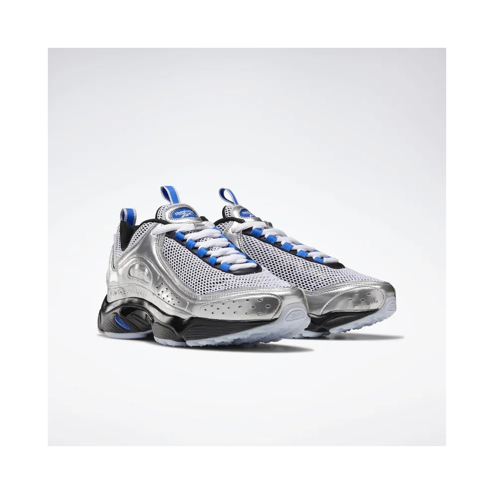 Reebok Daytona DMX II BlackEyePatch Black/Vital Blue-Silver Metallic (Other Brands Other)
