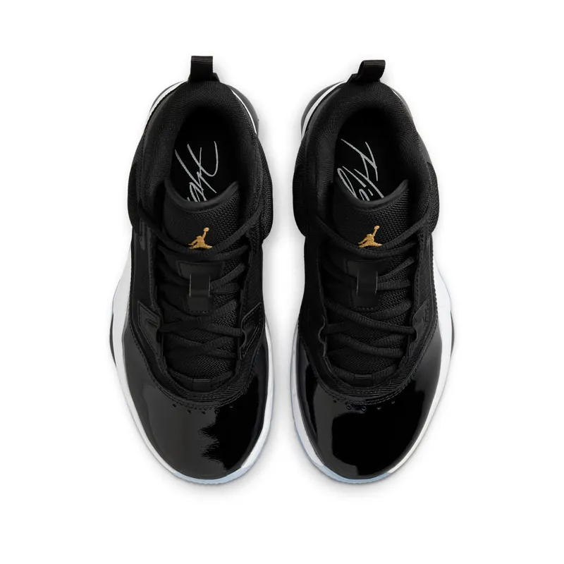 Jordan Stay Loyal 3 Black White Football Grey Metallic Gold (FB9922-002)
