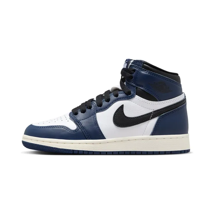 Air Jordan 1 Retro High OG GS “Midnight Navy / White / Sail / Black” (FD1437-401)