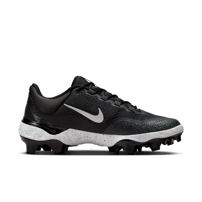 Nike Alpha Huarache Elite 4 Low MCS Black Dark Smoke Grey White (FD6221-003)