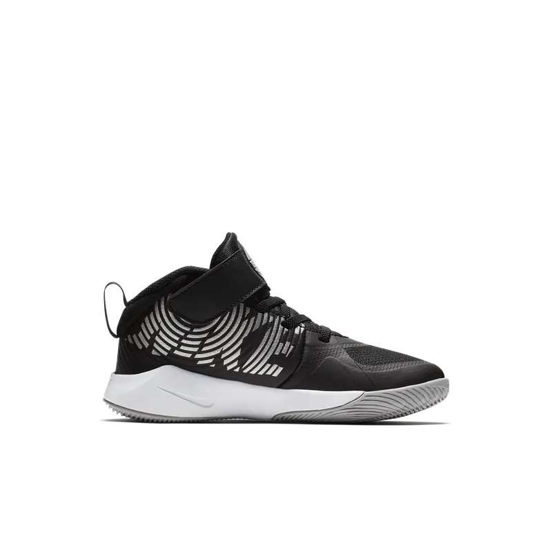 Nike Team Hustle D 9 Black Wolf Grey (PS) Black/Wolf Grey/White (AQ4225-001)