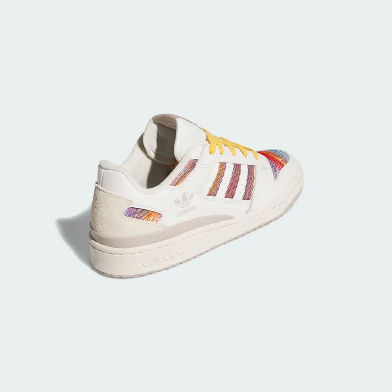 Adidas Forum Low CL “Cloud White Better Scarlet Blue Bird” (JQ2641)